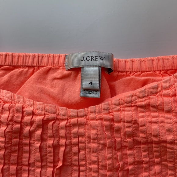 J. Crew neon cotton pullover, 4 - Picture 4 of 4